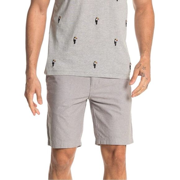 14th & Union Nordstrom Rack Men’s Cotton Chambray Slim Fit Shorts Size 32 NWT - Picture 4 of 7